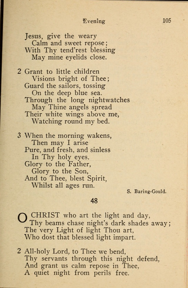 Wartburg Hymnal: for church, school and home page 105