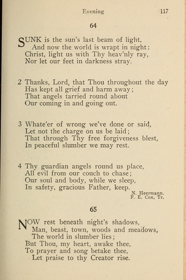 Wartburg Hymnal: for church, school and home page 117