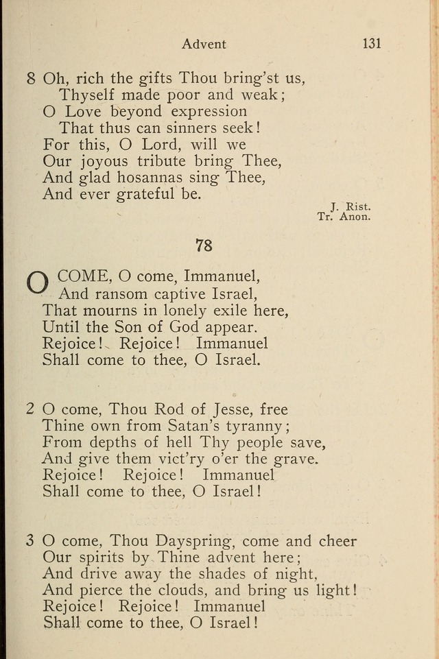 Wartburg Hymnal: for church, school and home page 131