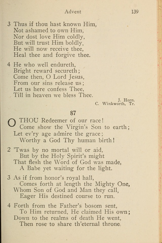 Wartburg Hymnal: for church, school and home page 139