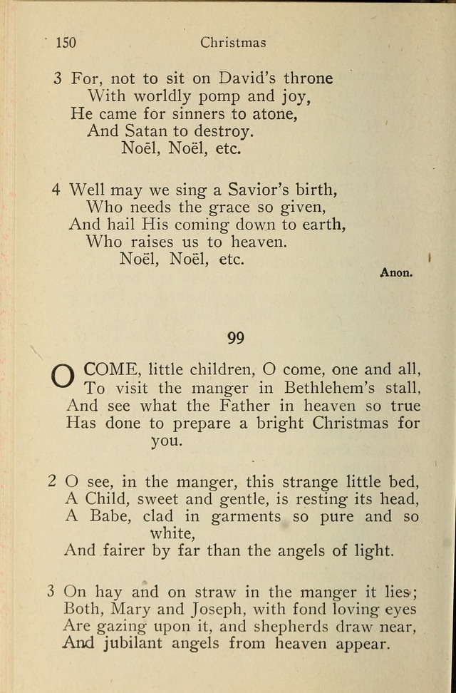 Wartburg Hymnal: for church, school and home page 150