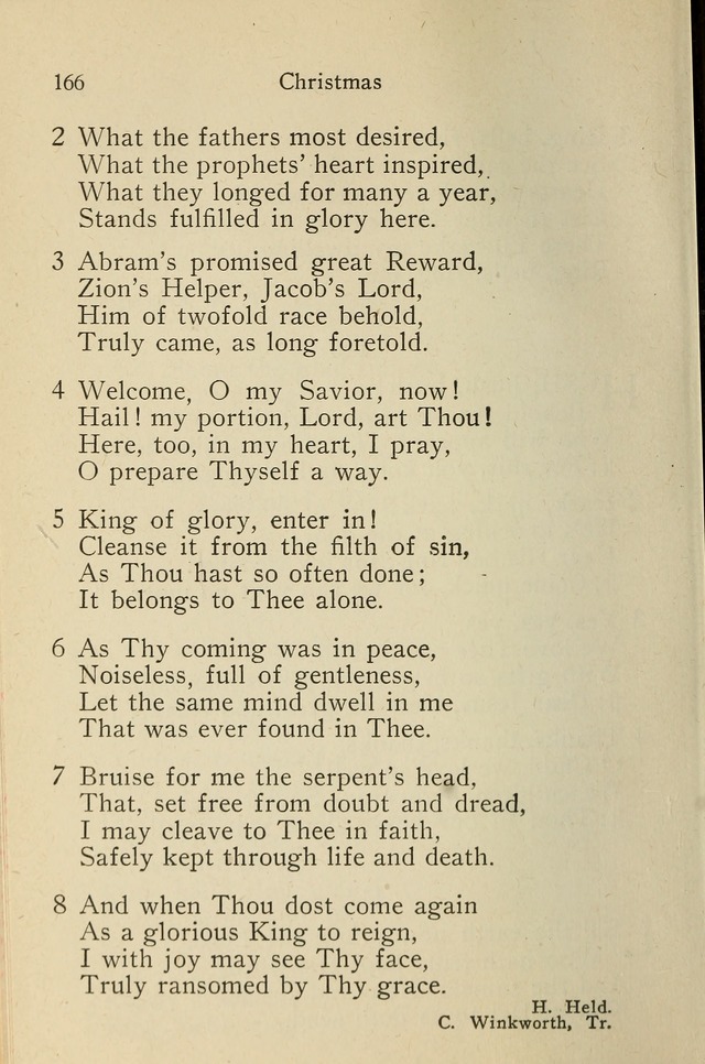 Wartburg Hymnal: for church, school and home page 166