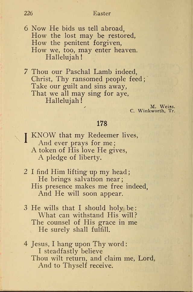 Wartburg Hymnal: for church, school and home page 226