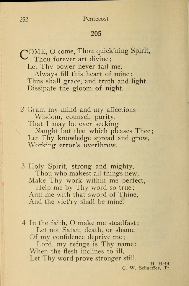 Wartburg Hymnal: for church, school and home page 252