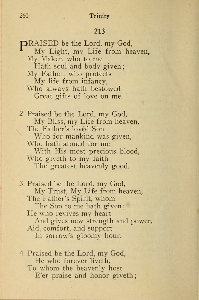 Wartburg Hymnal: for church, school and home page 260