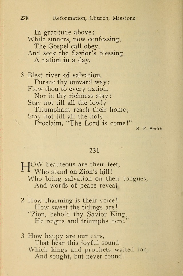 Wartburg Hymnal: for church, school and home page 278