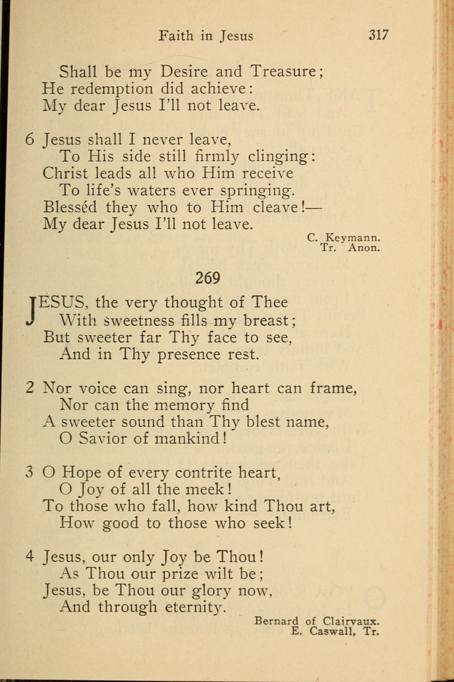 Wartburg Hymnal: for church, school and home page 317