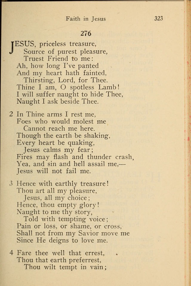 Wartburg Hymnal: for church, school and home page 323