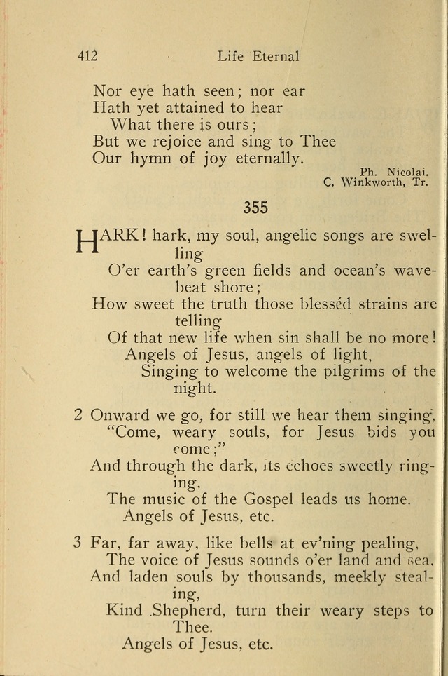 Wartburg Hymnal: for church, school and home page 412