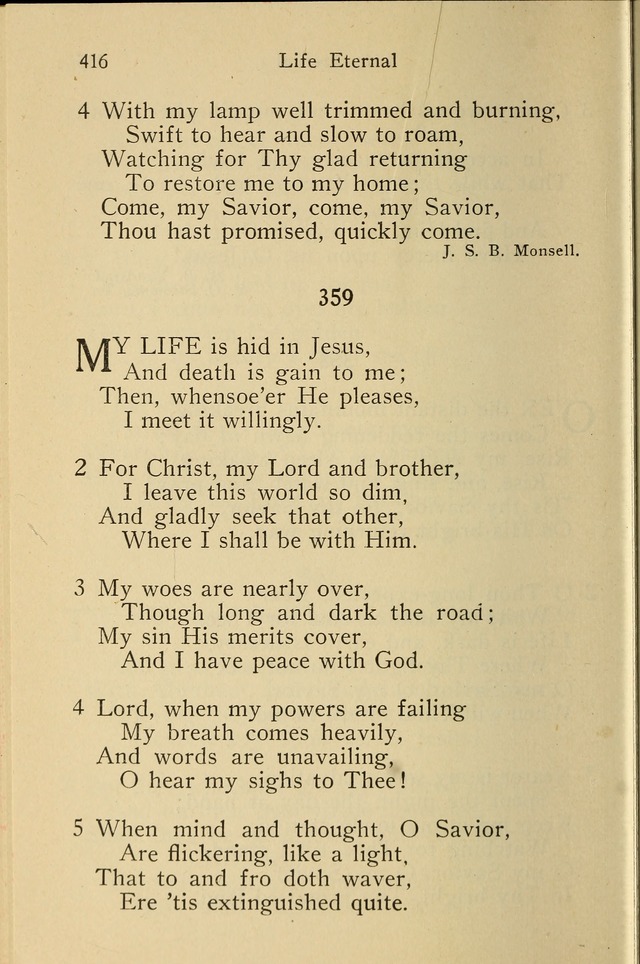 Wartburg Hymnal: for church, school and home page 416