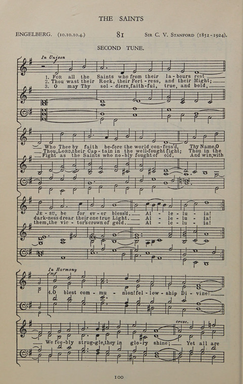 The Winchester Hymn Supplement: with Tunes page 100