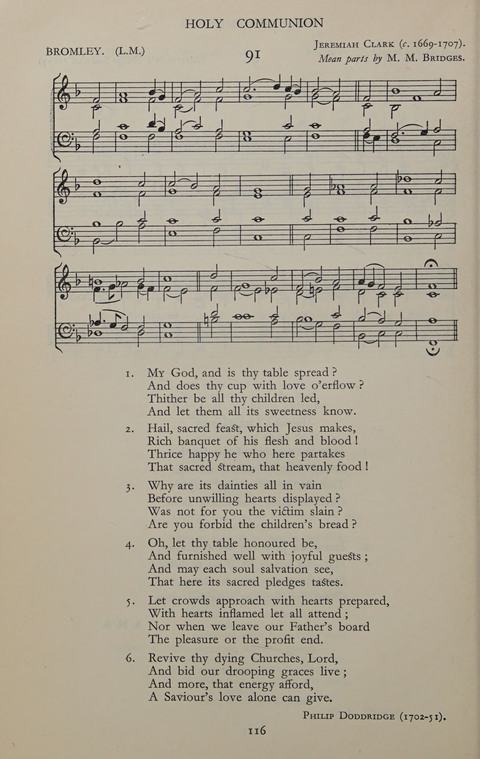 The Winchester Hymn Supplement: with Tunes page 116
