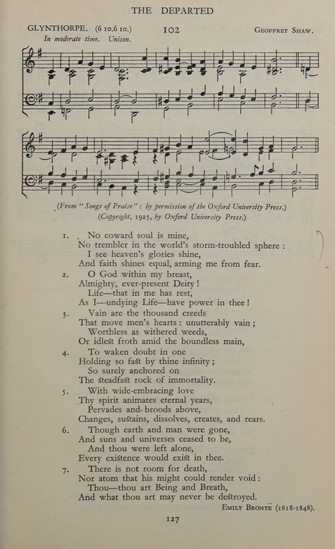 The Winchester Hymn Supplement: with Tunes page 127