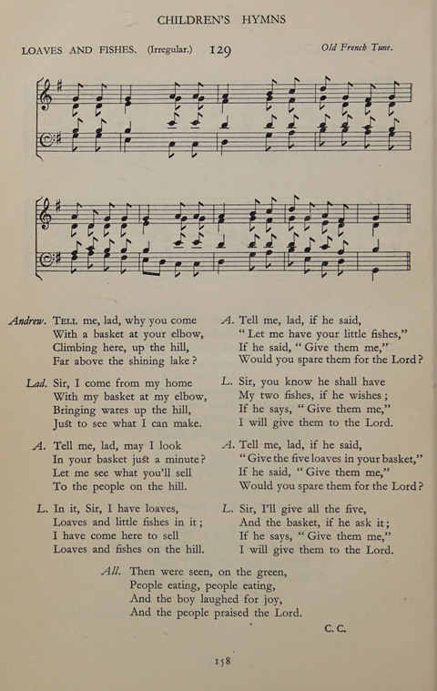 The Winchester Hymn Supplement: with Tunes page 158