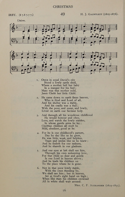The Winchester Hymn Supplement: with Tunes page 56
