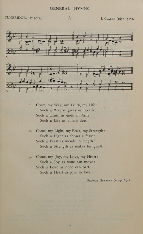 The Winchester Hymn Supplement: with Tunes page 9