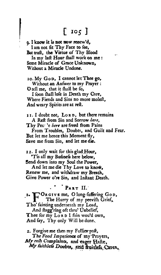 Hymns and Sacred Poems page 105