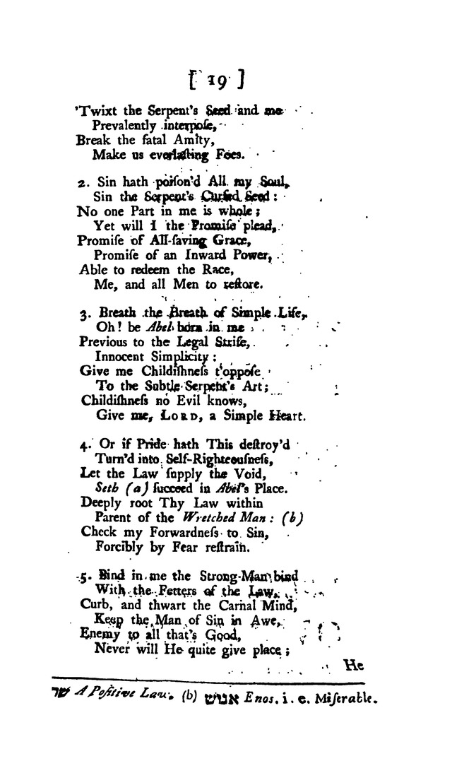 Hymns and Sacred Poems page 19