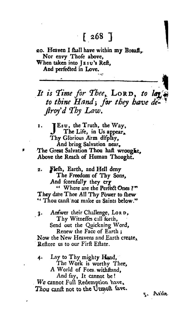 Hymns and Sacred Poems page 268