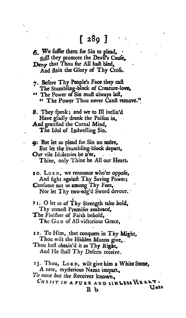 Hymns and Sacred Poems page 289