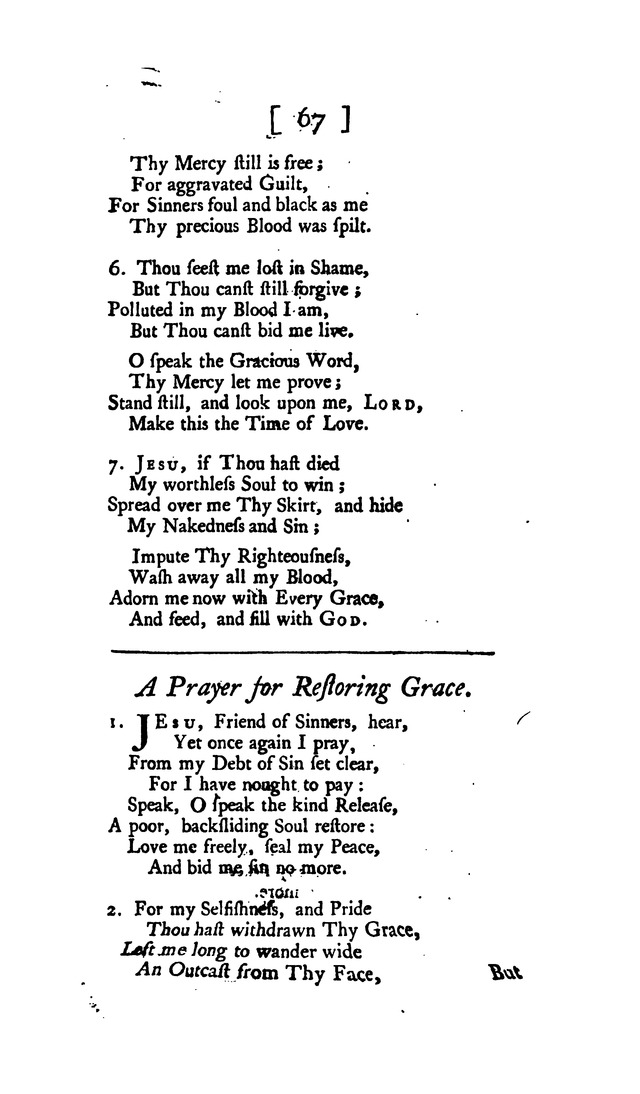 Hymns and Sacred Poems page 67