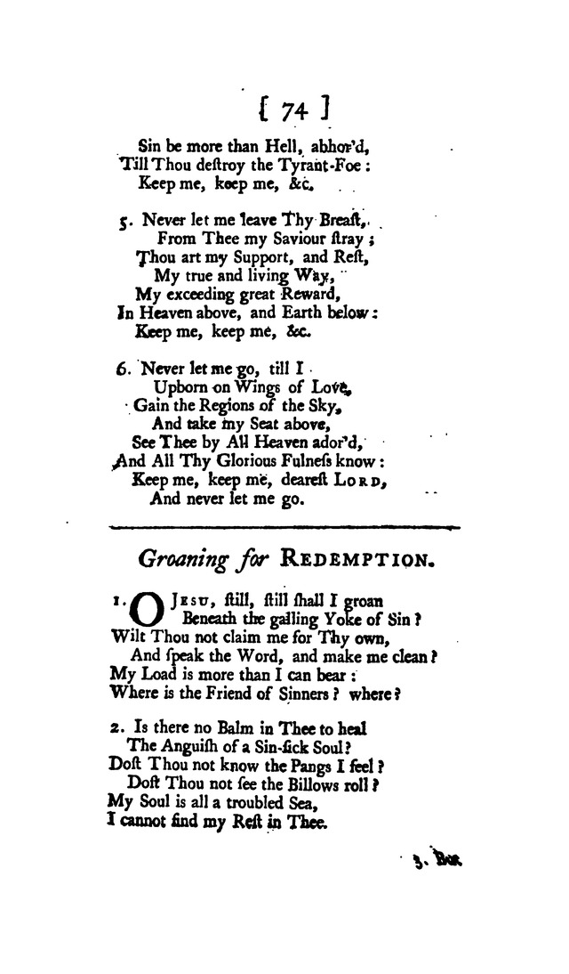 Hymns and Sacred Poems page 74