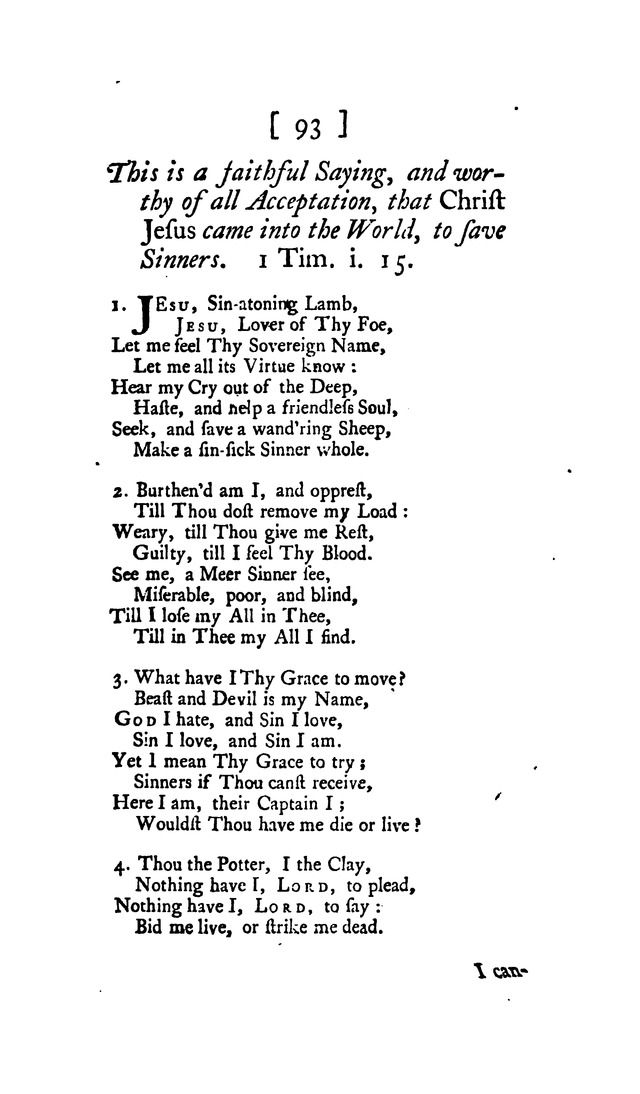 Hymns and Sacred Poems page 93