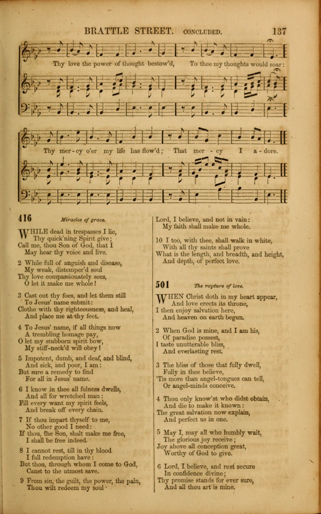 Wesleyan Hymn and Tune Book: Comprising the Entire Collection of Hymns in the Hymn Book of the Methodist Episcopal Church, South page 137
