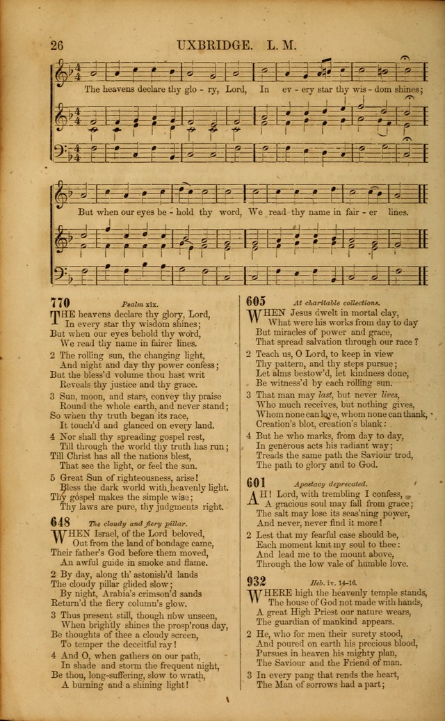 Wesleyan Hymn and Tune Book: Comprising the Entire Collection of Hymns in the Hymn Book of the Methodist Episcopal Church, South page 26