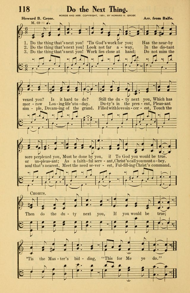 Williston Hymns page 125
