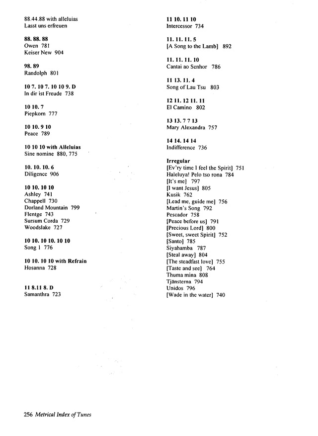 Wonder, Love, and Praise: a supplement to the Hymnal 1982 page 256