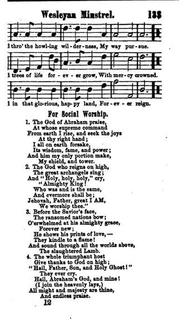 The Wesleyan Minstrel: a Collection of Hymns and Tunes. 2nd ed. page 134