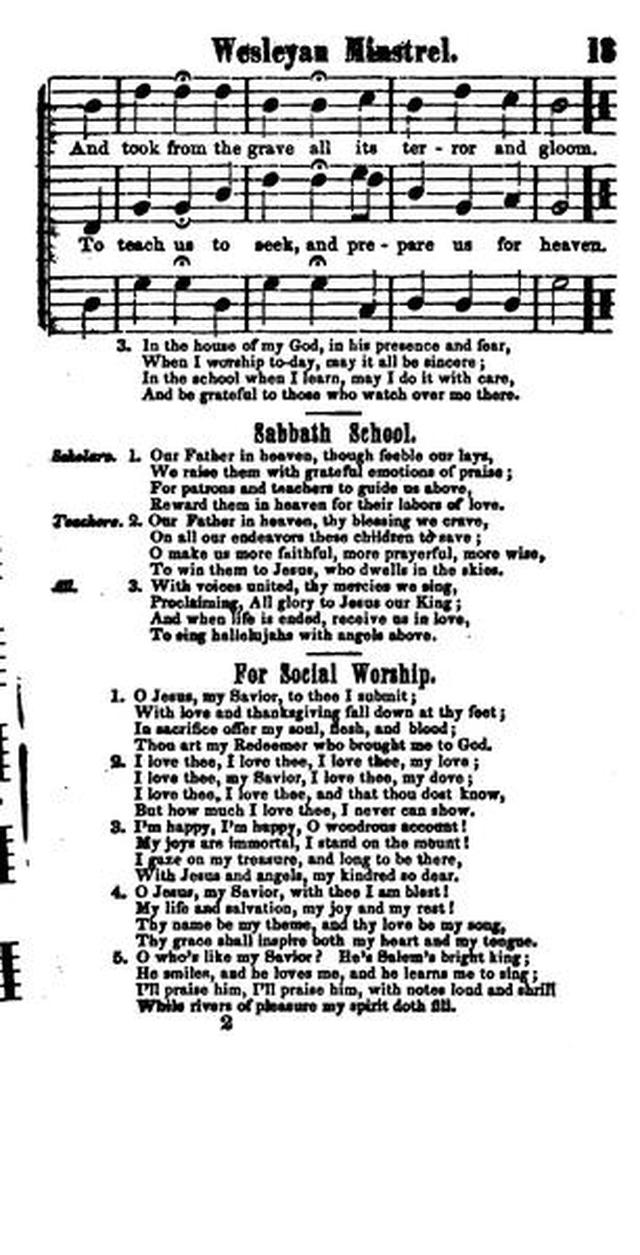 The Wesleyan Minstrel: a Collection of Hymns and Tunes. 2nd ed. page 14