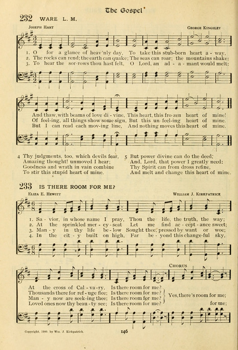 The Wesleyan Methodist Hymnal: Designed for Use in the Wesleyan Methodist Connection (or Church) of America page 146
