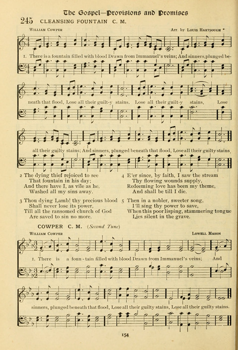 The Wesleyan Methodist Hymnal: Designed for Use in the Wesleyan Methodist Connection (or Church) of America page 154