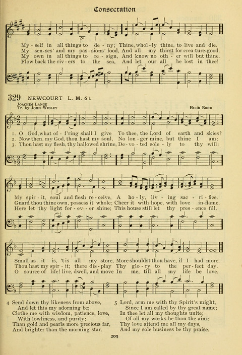 The Wesleyan Methodist Hymnal: Designed for Use in the Wesleyan Methodist Connection (or Church) of America page 209