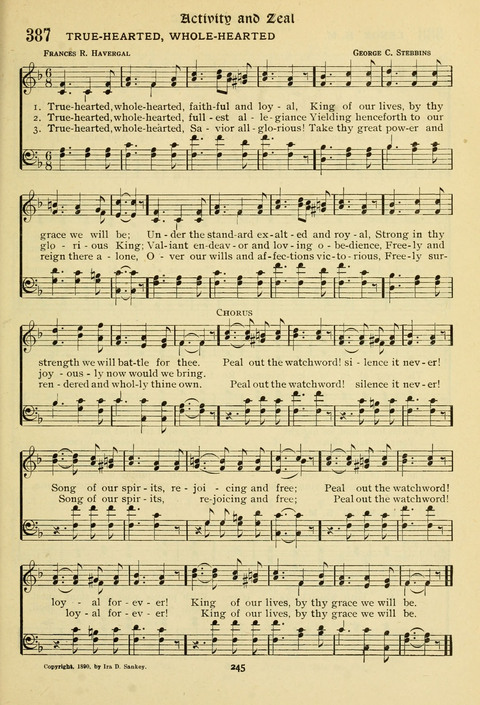The Wesleyan Methodist Hymnal: Designed for Use in the Wesleyan Methodist Connection (or Church) of America page 245