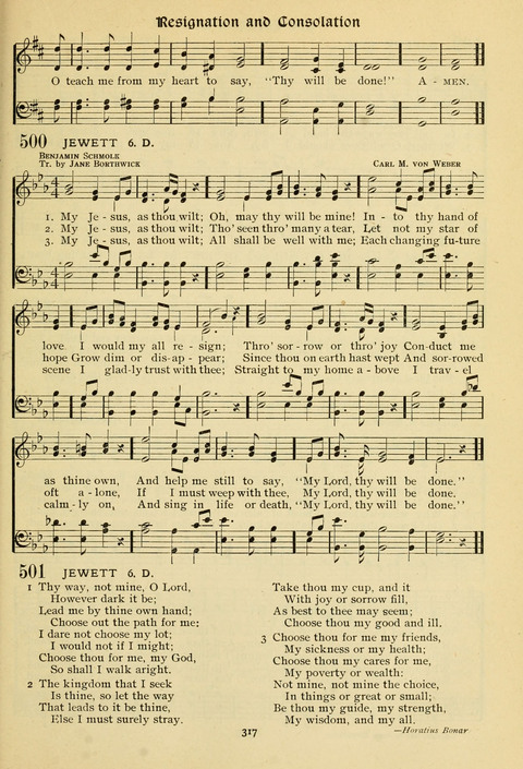 The Wesleyan Methodist Hymnal: Designed for Use in the Wesleyan Methodist Connection (or Church) of America page 317