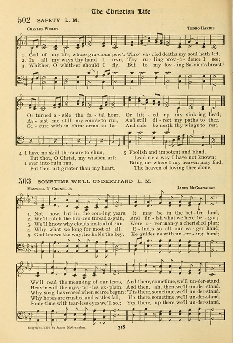 The Wesleyan Methodist Hymnal: Designed for Use in the Wesleyan Methodist Connection (or Church) of America page 318