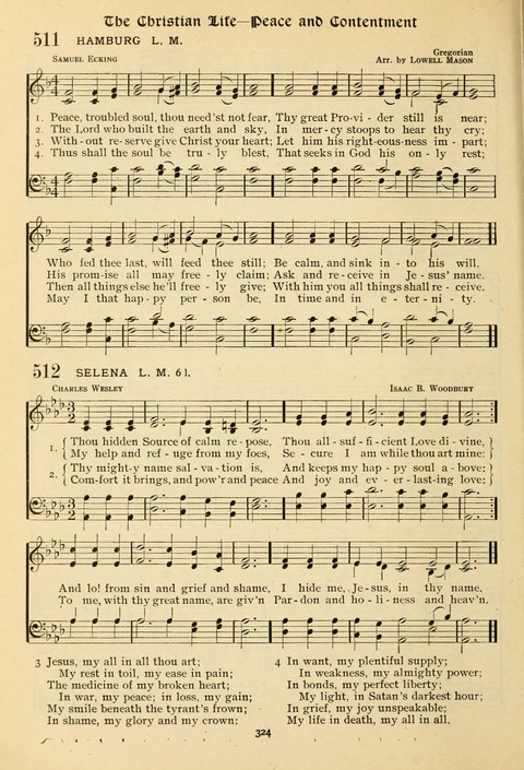 The Wesleyan Methodist Hymnal: Designed for Use in the Wesleyan Methodist Connection (or Church) of America page 324