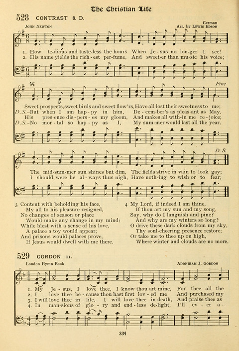 The Wesleyan Methodist Hymnal: Designed for Use in the Wesleyan Methodist Connection (or Church) of America page 334