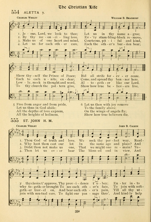 The Wesleyan Methodist Hymnal: Designed for Use in the Wesleyan Methodist Connection (or Church) of America page 352