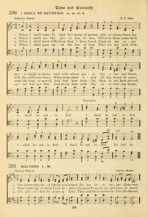The Wesleyan Methodist Hymnal: Designed for Use in the Wesleyan Methodist Connection (or Church) of America page 374