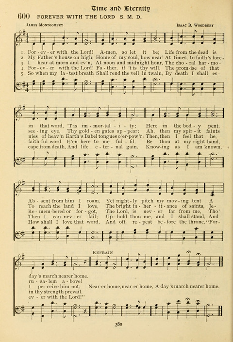 The Wesleyan Methodist Hymnal: Designed for Use in the Wesleyan Methodist Connection (or Church) of America page 380