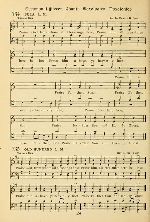 The Wesleyan Methodist Hymnal: Designed for Use in the Wesleyan Methodist Connection (or Church) of America page 466