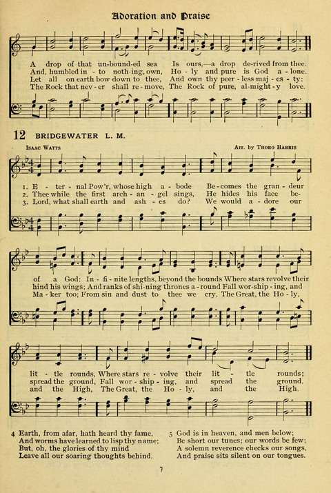 The Wesleyan Methodist Hymnal: Designed for Use in the Wesleyan Methodist Connection (or Church) of America page 7