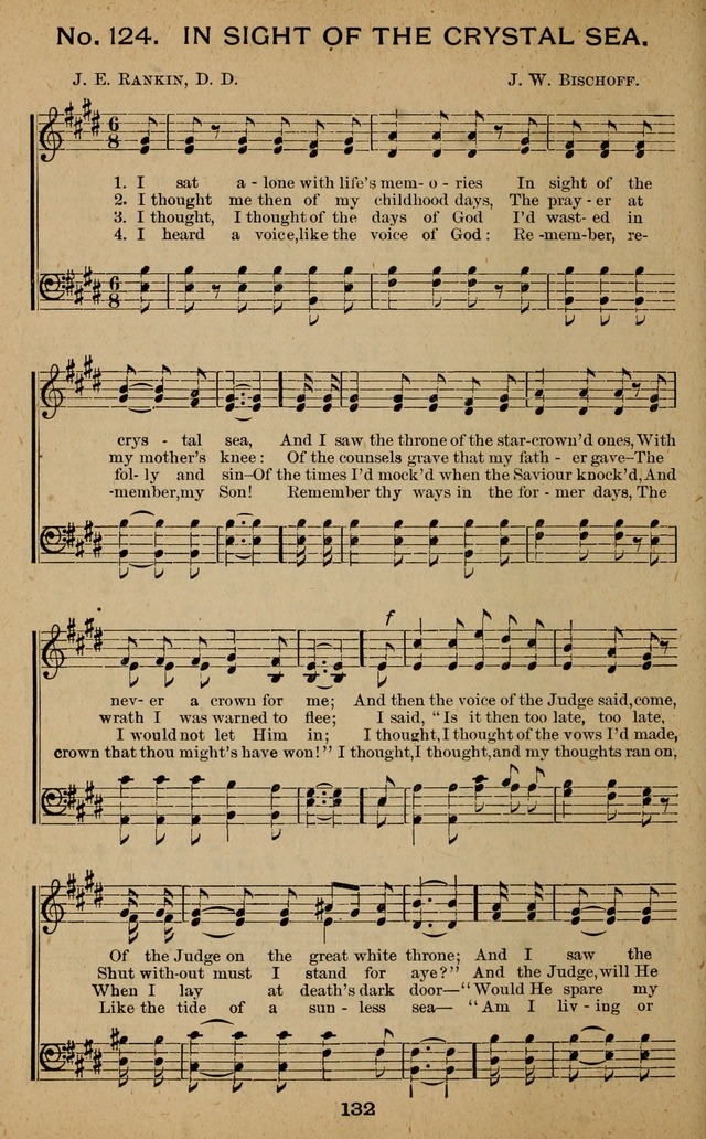 Windows of Heaven: hymns new and old for the church, Sunday school and home used by Rev. H.M. Wharton in evangelistic work page 132
