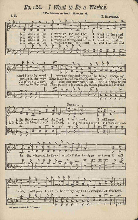 Winning Praise: a choice collection of sacred songs page 136