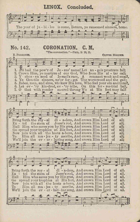 Winning Praise: a choice collection of sacred songs page 150