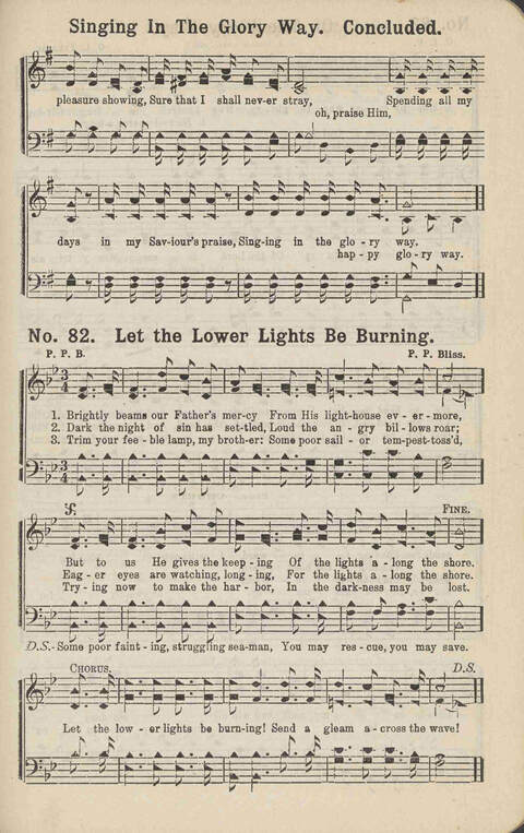 Winning Praise: a choice collection of sacred songs page 86